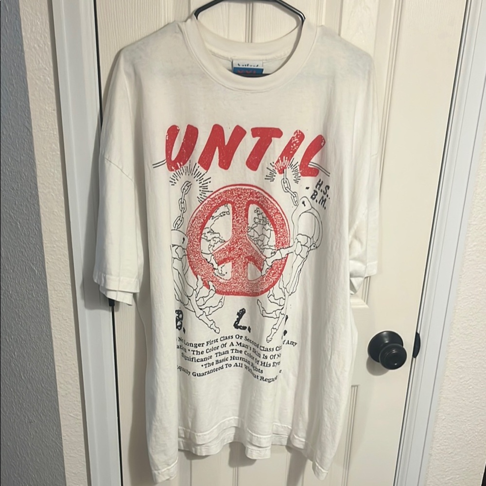 Online Ceramics BLM ‘good over evil’ T shirt